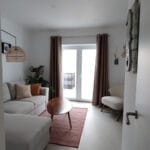 Salon with comfortable and luxury furniture in Casa da Torre